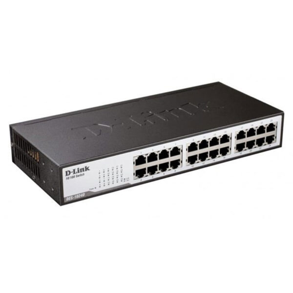 D Link DES 1024D 24 ports 10100Mbps Unmanaged Desktop Switch 2