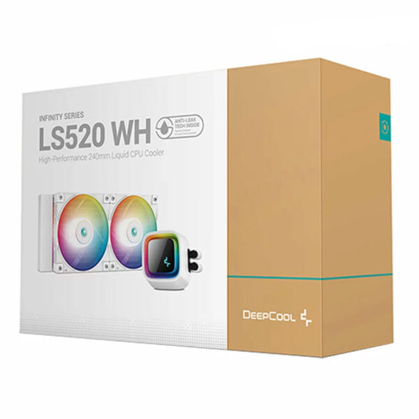 DeepCool LS520 WH 240mm CPU Liquid Cooler 5