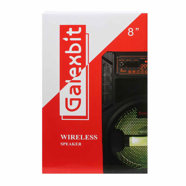 Galexbit Black 8 inch GS21 suitcase speaker 4