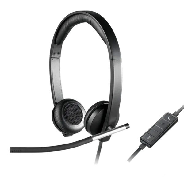 Logitech H650 Dual USB wired headset 1