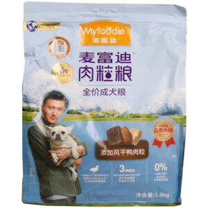 My Foodie puppy dog dry food code 118020 weight 1800 grams