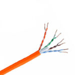 Nexans Fluke tested permanent Cat6 Utp network cable 1