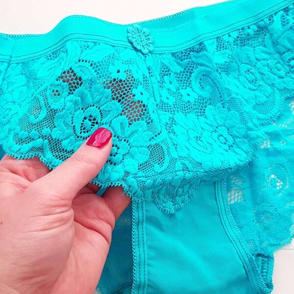 Paniz Womens Underwear Set Underwire Code 9015 Turquoise 2 2