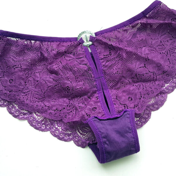 Paniz Womens Underwear Set Wirefree Hipster Code 9035 Purple 8