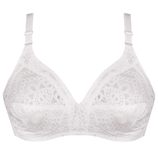 Paniz womens bra without spring code 66508 11 white color 1