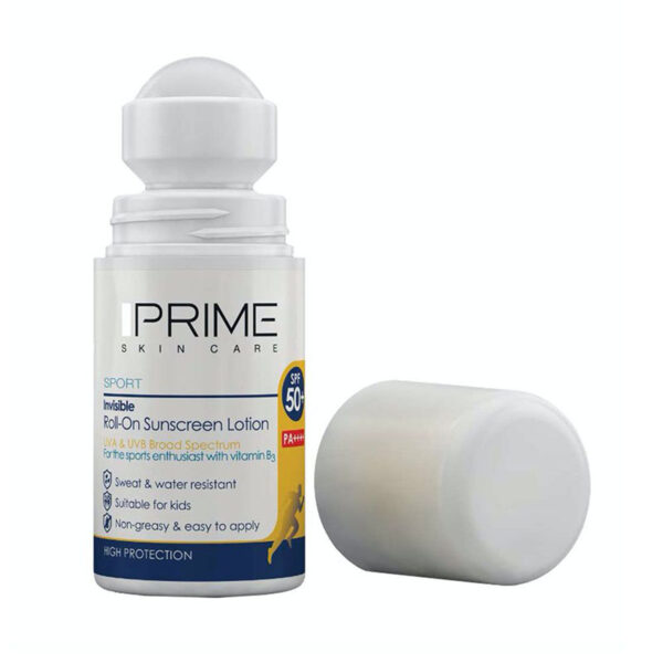 Prime Invisible Roll On Sunscreen Lotion 50ml 2