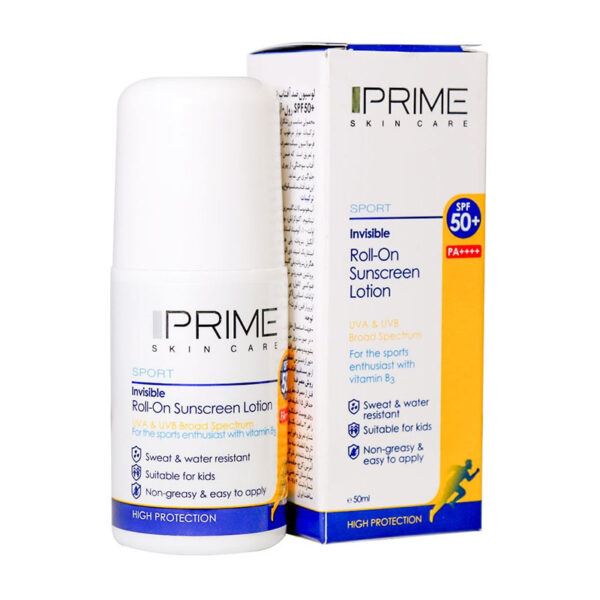 Prime Invisible Roll On Sunscreen Lotion 50ml 3