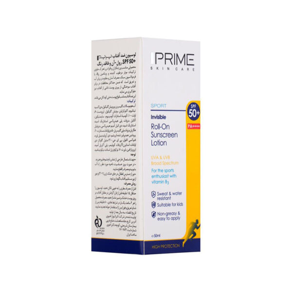 Prime Invisible Roll On Sunscreen Lotion 50ml 5