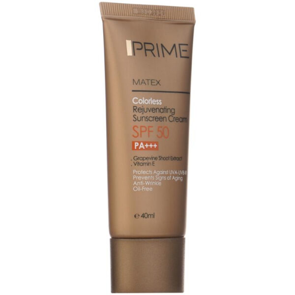 Prime Matex Colorless Sunscreen Cream 2