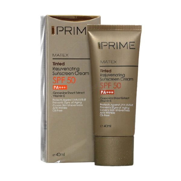 Prime Matex Tinted SPF50 Sunscreen Cream 2