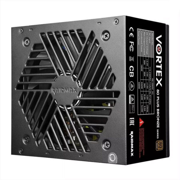 Raidmax Vortex RX 500AF V Bronze 500W Power Supply 3
