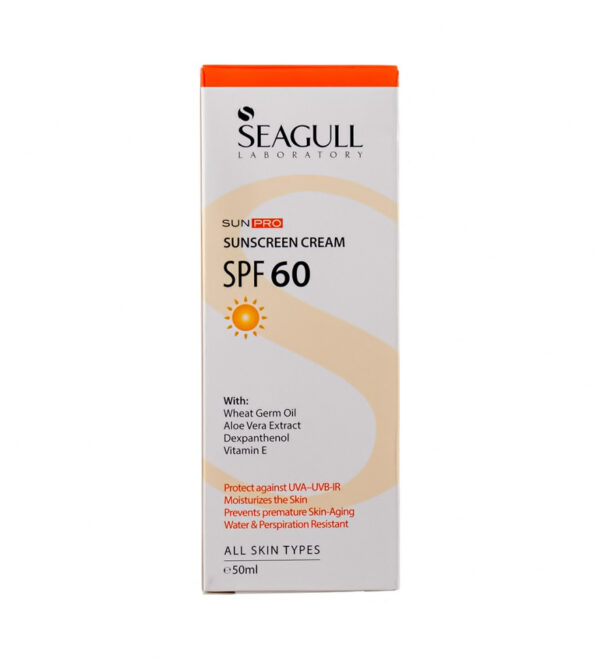 SEAGULL SPF60 Sunscreen Cream All Skin 50 ml 3