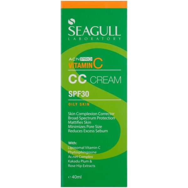 Seagull Balancing Skin Oil CC Cream SPF30 40 ml 5