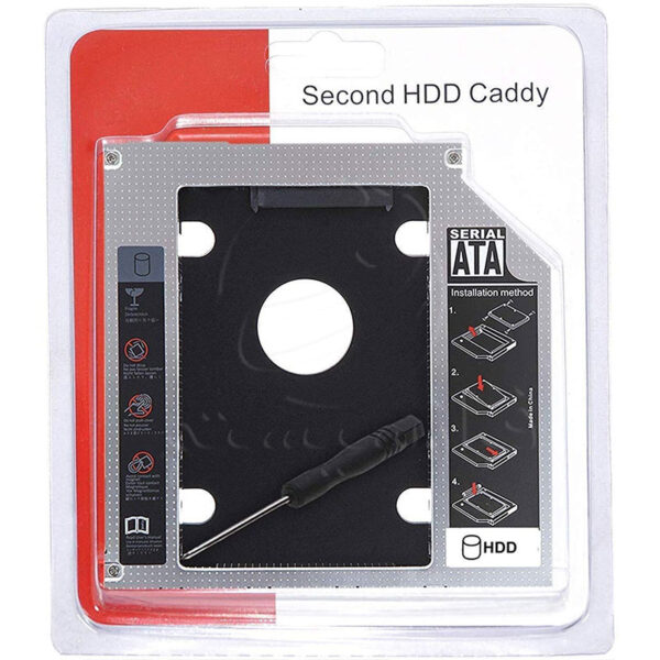 Second HDD. Caddy 9.5 7 1