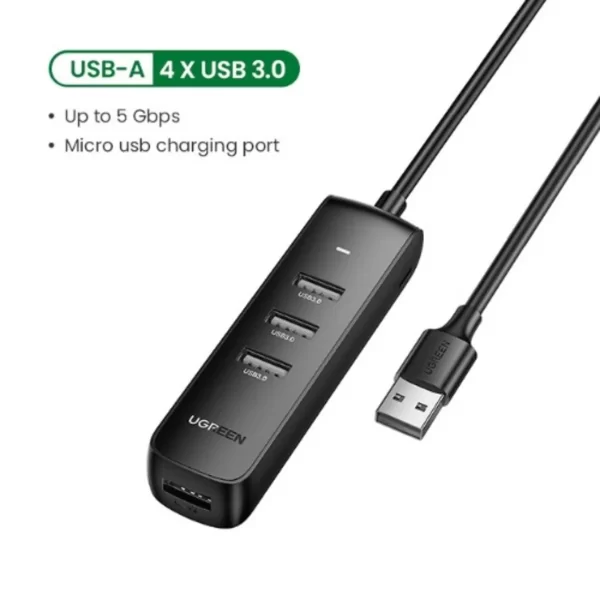 UGREEN CM416 10915 USB3.0 4 Port Hub 3
