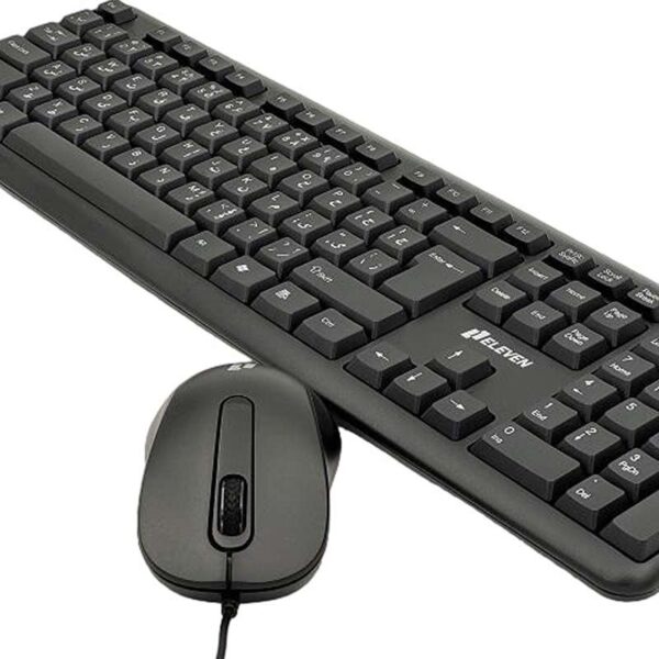 eleven KM400 office keyboard and mouse 1