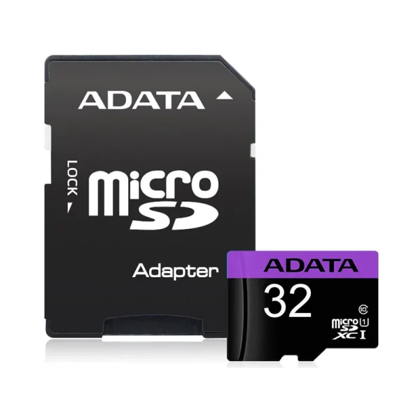 ADATA UHS I R80 W25 32GB Micro SD Card 1