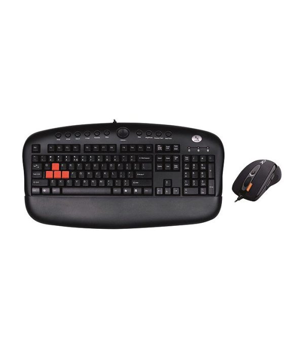 A4tech Bloody KX2810BK Wired Gaming Keyboard and Mouse