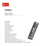 کابل تبدیل USB-C PCK003 به USB-C / لایتنینگ / USB / microUSB پرووان
