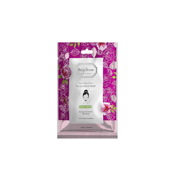 Deep Sense Rose Water Facial Mask Suitable for All Skin Types 2