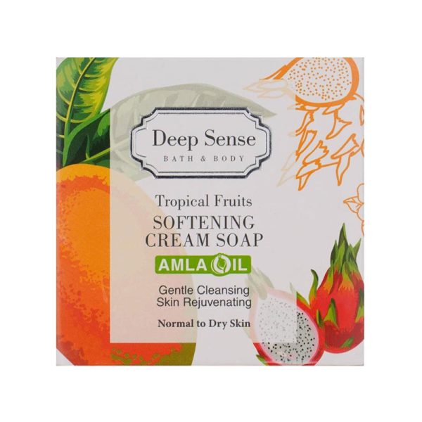 Deep Sense Tropical Softening Cream Soap for Dry and Normal Skin 4