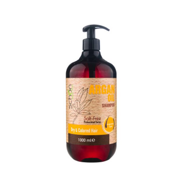 schon argan oil shampoo for dry and colored hair 1000ml