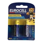 باتری قلمی Extra Heavy Duty پک 2 عددی یوروسل